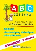 abc dziecka ulotka otwarcie